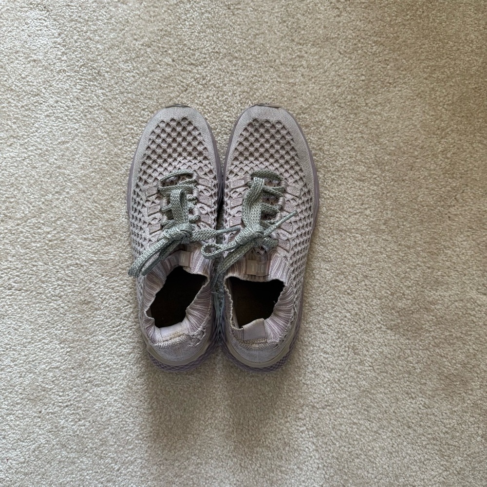 NOBULL purple knit running sneakers size 8.5